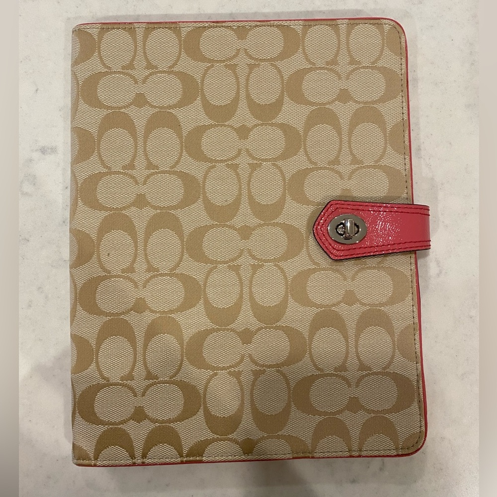 Coach iPad Case